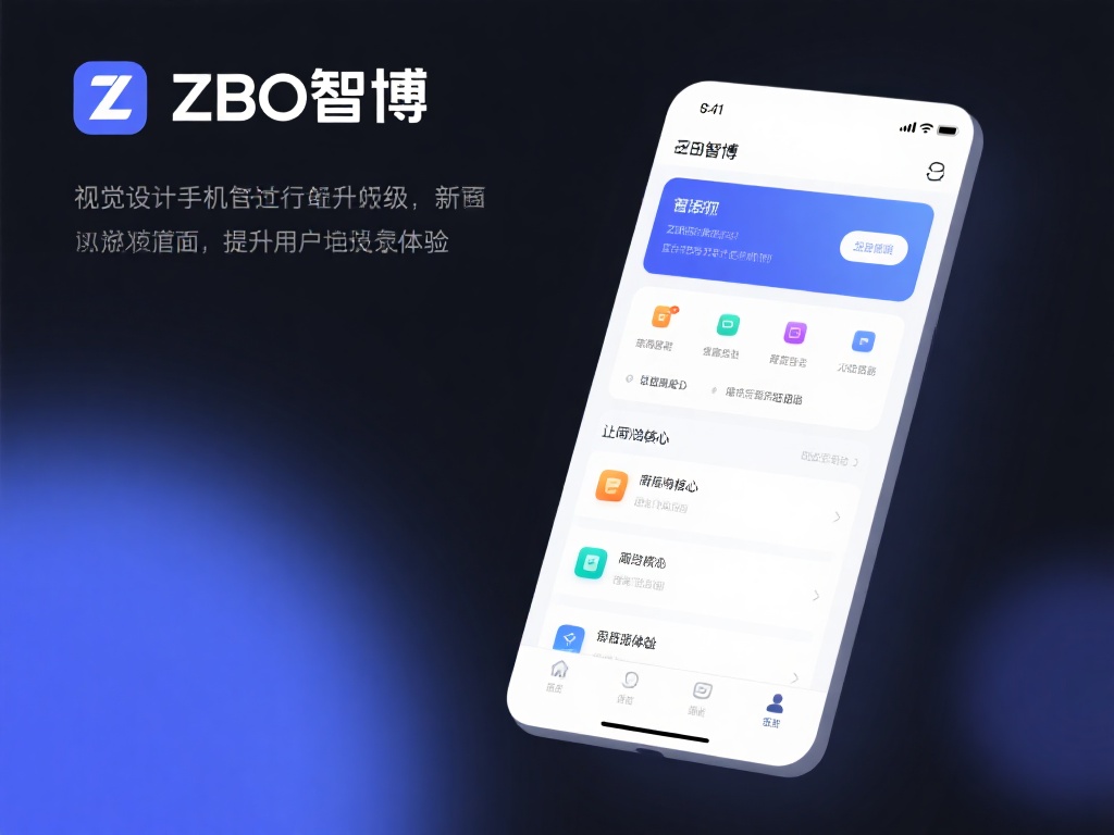 ZBO智博手机版在视觉设计上进行了全面升级。新界面