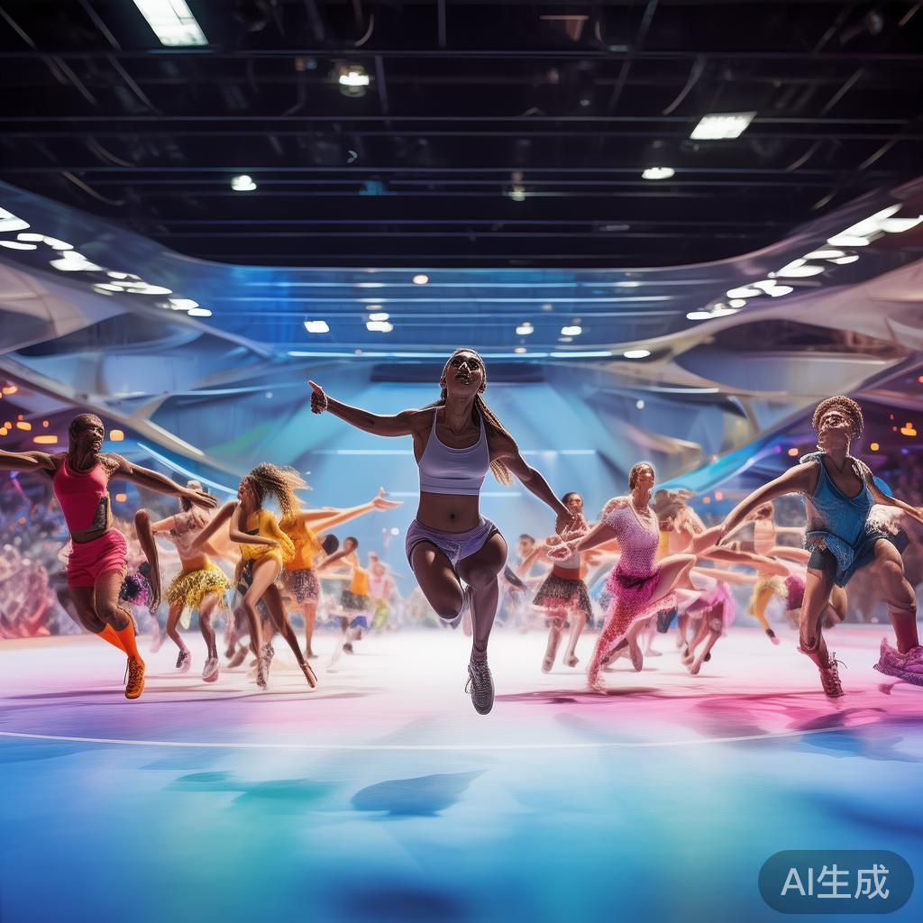 将体育与舞蹈结合，不仅可以丰富表现形式，还能促进身