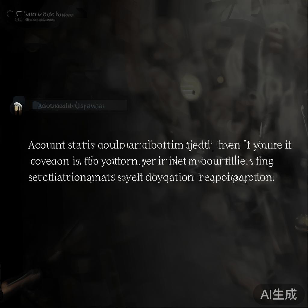 账号状态异常或有限制
如果用户账号存在异常（如被