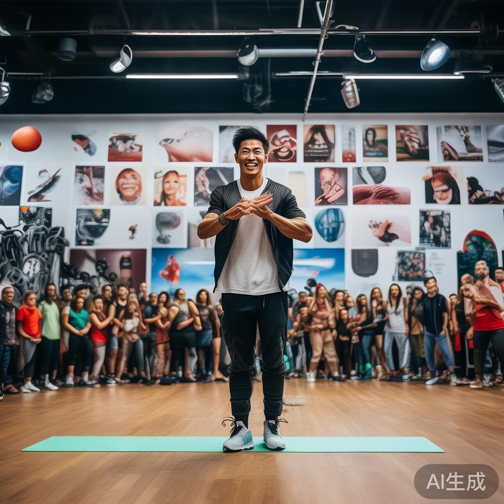 此外，胡智涛也关注运动文化的新趋势。随着健身热潮的